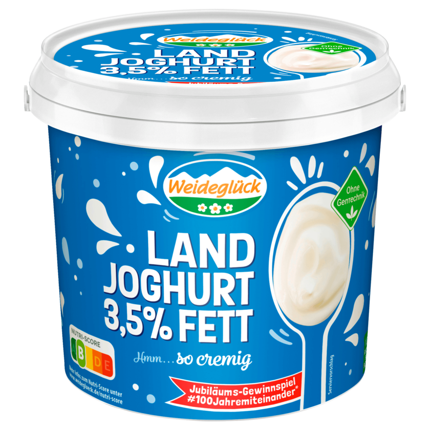 Weideglück Landjoghurt 3,5% 1kg